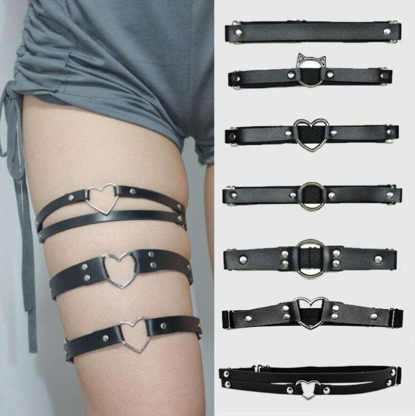 Garter Belt Set - Newest Women Sexy Elasticity Harness Heart
